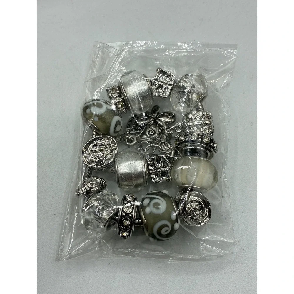 Lenox American by Design Silver Tone Charm Watch and Bracelet Set 834828